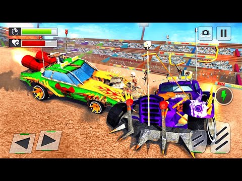 Monster Truck Demolition Derby Games：Derby Car Crash Stunts Demolition Racing - Android Gameplay