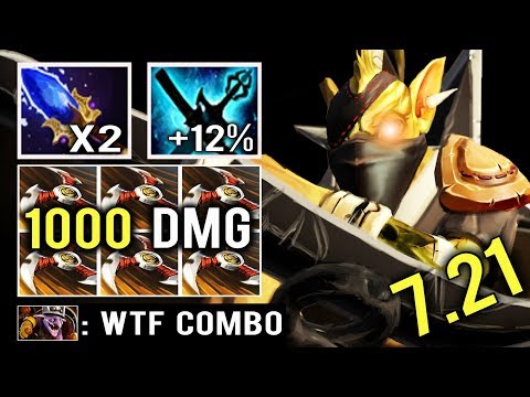 OMG 1000 DAMAGE SHURIKEN Ninja Build Scepter BH Cancer Combo Battlecup Tier 8 Top Immo Dota 2
