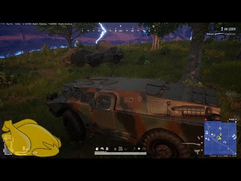 Zwei BRDM in der finalen Zone in PUBG