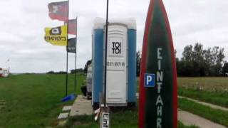 preview picture of video 'Surfmarken.de - Kitesurf Spot Saal, Kiten lernen Saaler Bodden, Anfänger, Flachwasser und Kite Kurs'