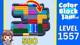 Solusi Level 1557 Color Block Jam