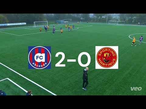 Keeper Sergio FC Abcoude O17-1 - Sporting Martinus O17-1 div 4 7e wedstrijd najaar 2024