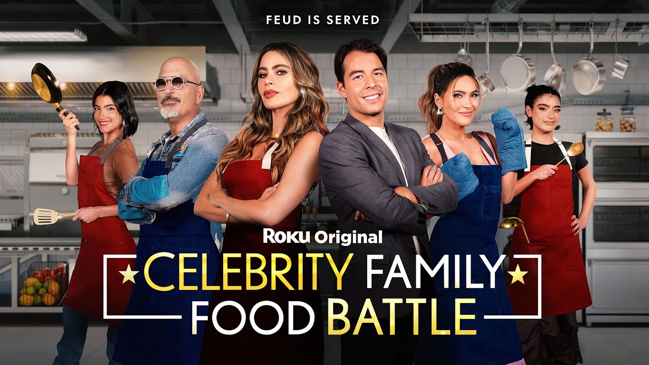Celebrity Family Food Battle | Official Trailer | The Roku Channel