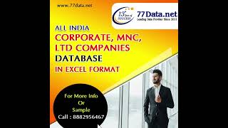 All India Corporates, MNC Limited Companies Database!