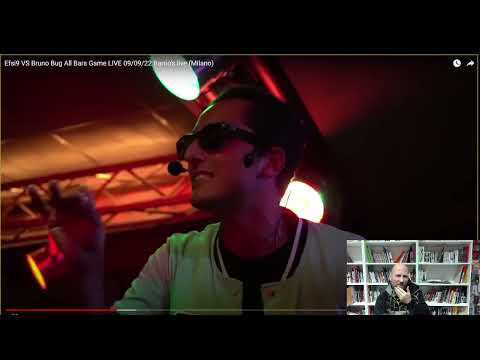 SUPERREACTION ALL BARS LIVE del 9 SETTEMBRE 2022 - Bruno Bug Vs. Efsi9 #kidKontrasto #fea #freestyle