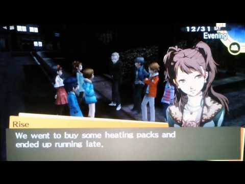 Persona 4 Golden - New Year's Eve
