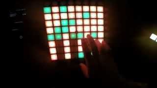 Novation Launchpad Light Show - Zomboy Terror Squad Drop