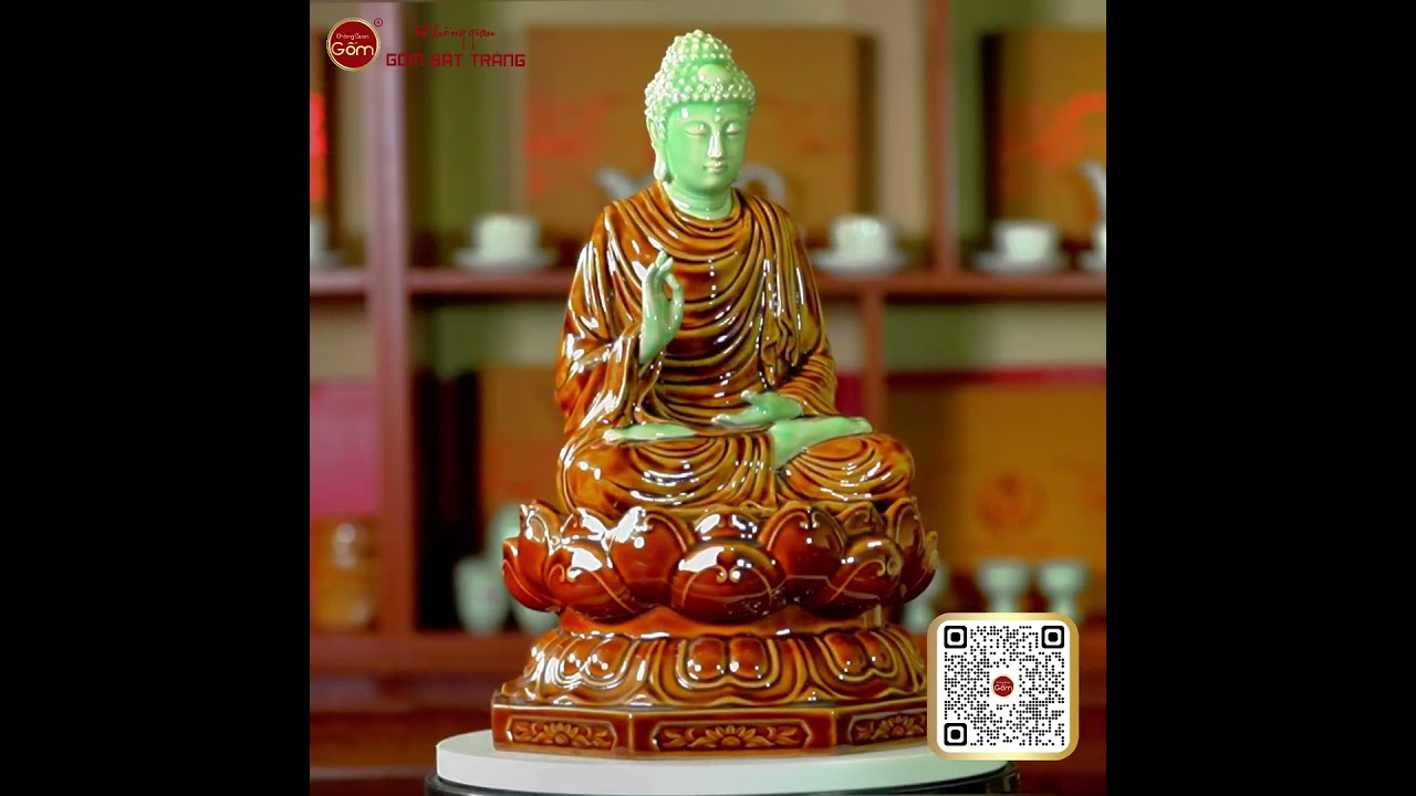Bộ Tượng Sa Bà Tam Thánh Ngồi Có Đế