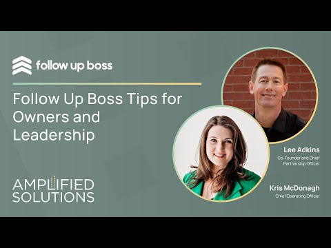 Follow Up Boss Tips for Leadership