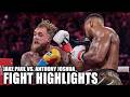 Jake Paul Vs Anthony Joshua FIGHT HIGHLIGHTS ESPN Ringside