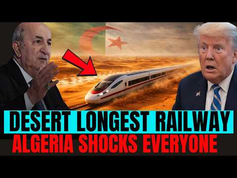 The Longest Desert Railway on Earth? Algeria Stuns the World!