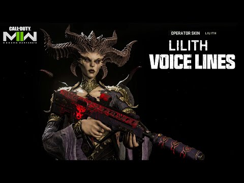EVERY LILITH OPERATOR VOICE LINES 🔊 MWII