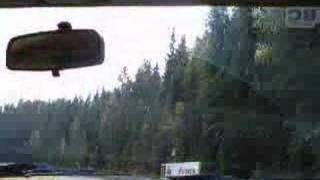 Lada Samara on Ahvenisto-track