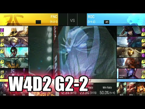 ROCCAT vs Fnatic | Game 2 S6 EU LCS Summer 2016 Week 4 Day 2 | ROC vs FNC G2 W4D2 1080p