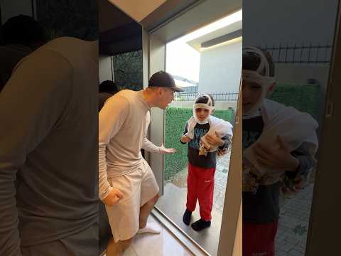 KLEINER BRUDER wurde geschlagen 😳 #talha #shorts