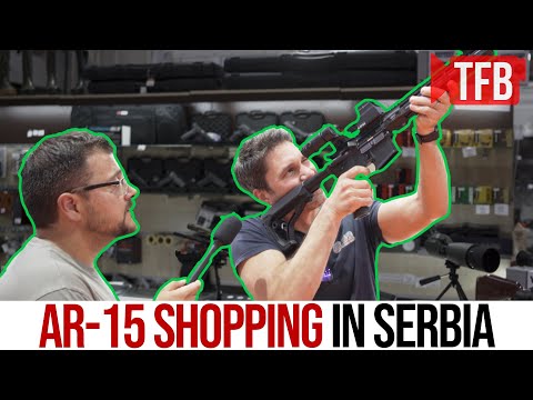 AR-15 Shopping at a Serbian Gun Show (ft. @DumDum_channel Darko)