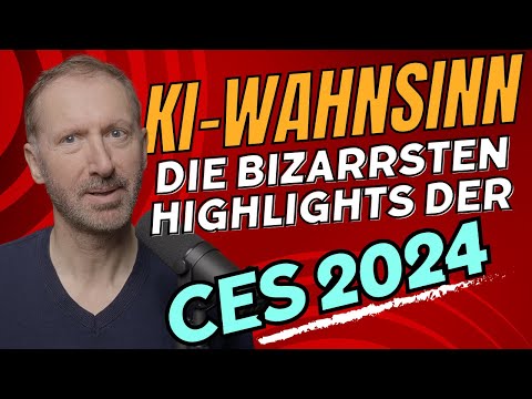 Video: KI-Wahnsinn in Las Vegas: Die bizarrsten Highlights der CES 2024!