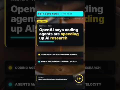 OpenAI accélère sa recherche avec des agents, et zéro chiffre