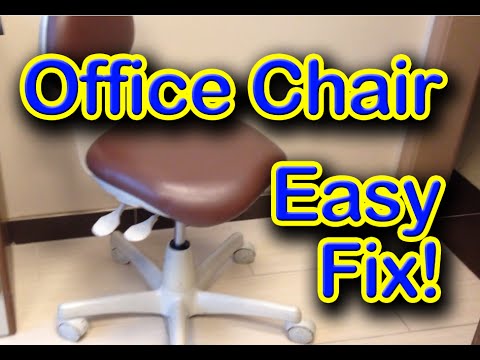Office Chair Sinking Height Easy Cheap Fix! - Instructables