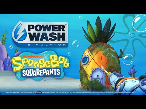 PowerWash Simulator SpongeBob SquarePants Special Pack Launch Trailer thumbnail