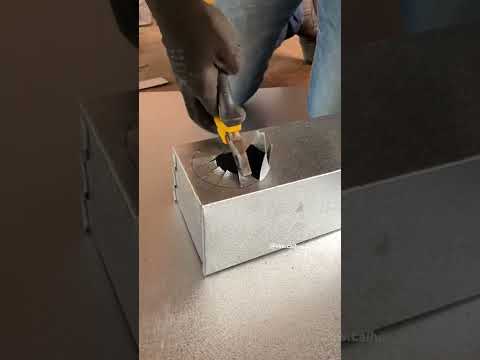 Saída de água da calha 100mm #shorts