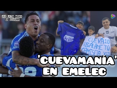 HINCHAS DE EMELEC SE RINDEN ANTE CHRISTIAN CUEVA Y OPINAN SOBRE SU BUEN MOMENTO EN EL 'BOMBILLO'
