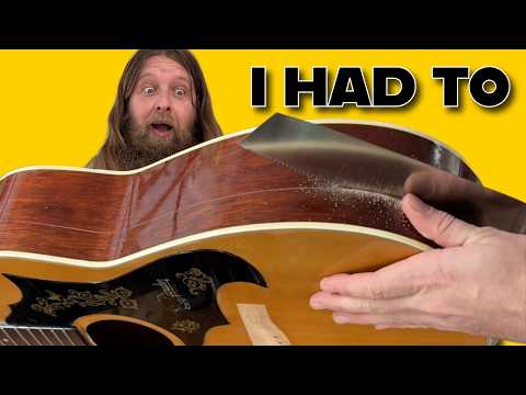 The WORLD'S THINNEST acoustic Guitar!