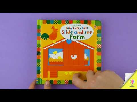 Книга Baby's Very First Slide and See Farm video 1