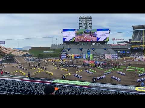 Anaheim 1 - 2023 450 A group qualifying - Plessinger in the lead