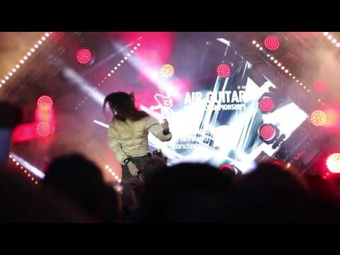 2016 Air Guitar World Championships Round 1 - Dave "Onkel Udo" Wonz