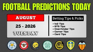 FOOTBALL PREDICTIONS TODAY | EFL Cup | Champions League | Laliga | Saudi Pro League | GoalIQ