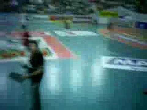 Cascavel Futsal antes do jogo decisivo contra Umuarama