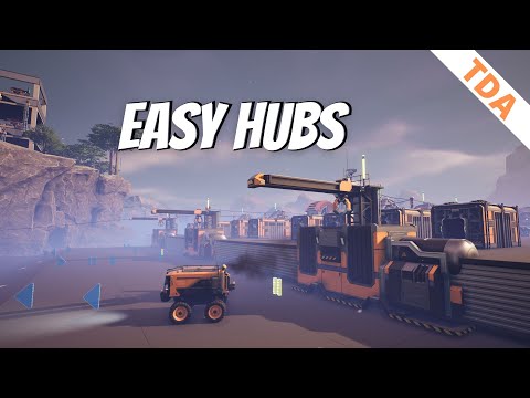 Build an entire HUB in just One Evening! | Bite-sized Satisfactory