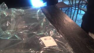 odd future black cat pocket tee unboxing
