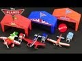Disney Planes Pit Row Gift Pack El Chupacabra Bulldog Dusty Dottie Pitty And Tent Diecast Cars