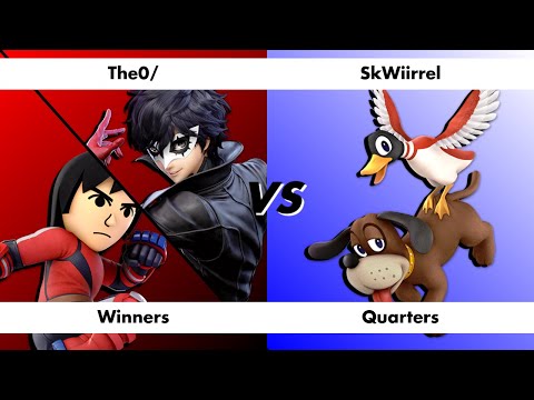 Smash @ Respawn #168 Winners Quarters - The0/ (Joker, Mii Brawler) vs. SkWiirrel (Duck Hunt Duo)