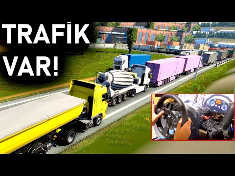 HATIRLADIN MI LAN BENİ? YİNE DÖNDÜM - TRAFİKTE CALAİS DUİSBURG SEFERİ - ETS 2 MP T300RS GT