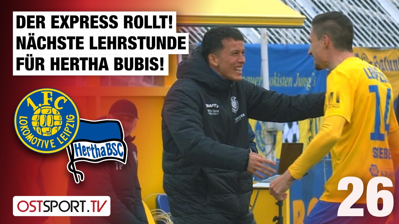 1.  Lokomotive Leipzig vs Hertha BSC II U23 Highlights