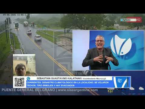 DESASTRE CLIMATOLÓGICO EN CORRIENTES