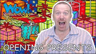 Opening Christmas Presents | Steve and Maggie | Printables