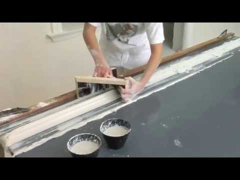 Stuckateur Profil ziehen