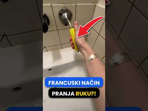 Najčudniji Način Pranja Ruku 😳🧼 #shorts