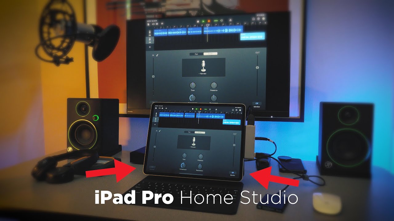 How To Setup an iPad Pro Home Studio