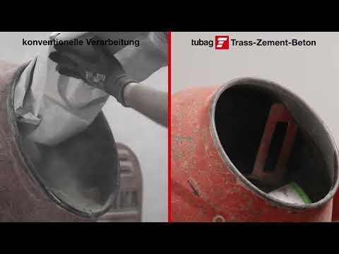 tubag TZB Trass-Zement-Beton Anwendungsvideos