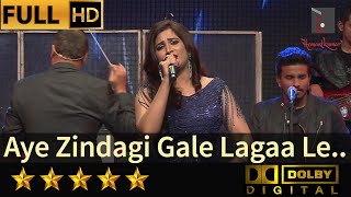Shreya Ghoshal sings Aye Zindagi Gale Lagaa Le with Symphony Orchestra of Hemantkumar Musical Group