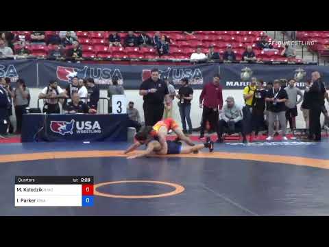 FS 65 KG - QF - Matthew Kolodzik (NYAC) vs. Ian Parker (IA)
