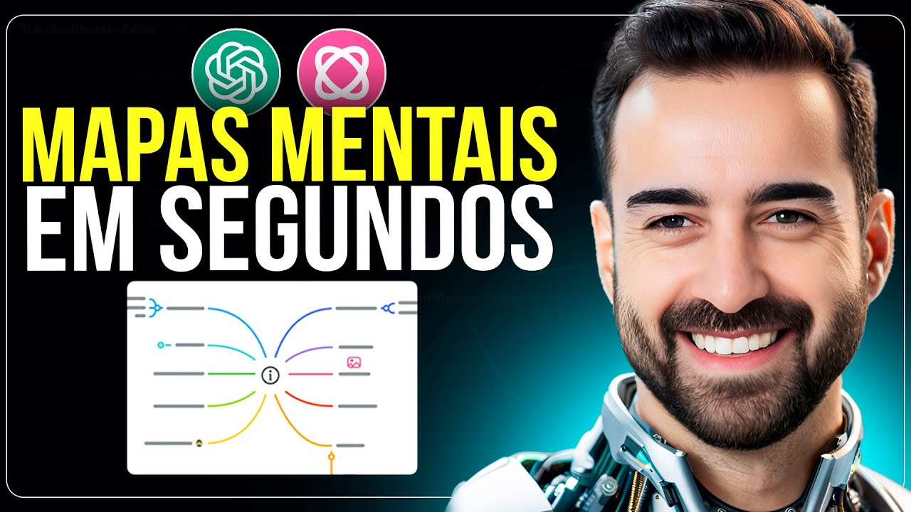Crie Mapas Mentais GRÁTIS e EM SEGUNDOS com o ChatGPT (INCRÍVEL)