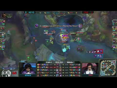 JOGADA - REVOLTA ROUBA O BARÃO EM VIVO KEYD VS CNB