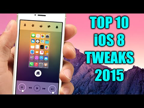 TOP 10 iOS 8 Jailbreak Cydia Tweaks 2015