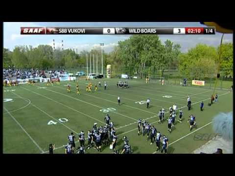 SAAF 2014 SBB Vukovi Beograd vs. Kragujevac Wild Boars 12.4.2014. 17:16 1/2